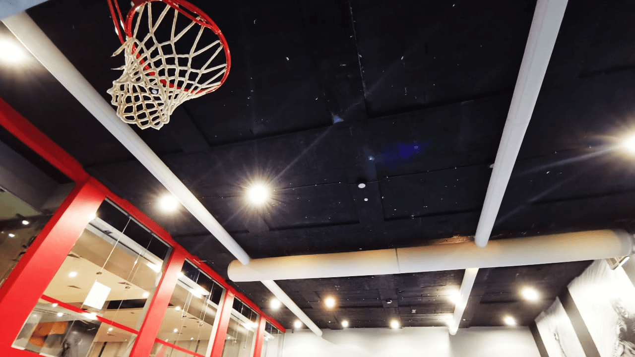 Fitness Time gym fabric duct