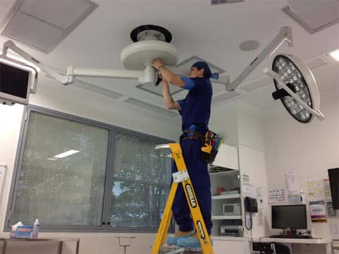 Capital equipment rigging